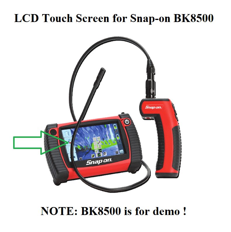 LCD Touch Screen Replacement for Snap-on BK8500 Video Scope